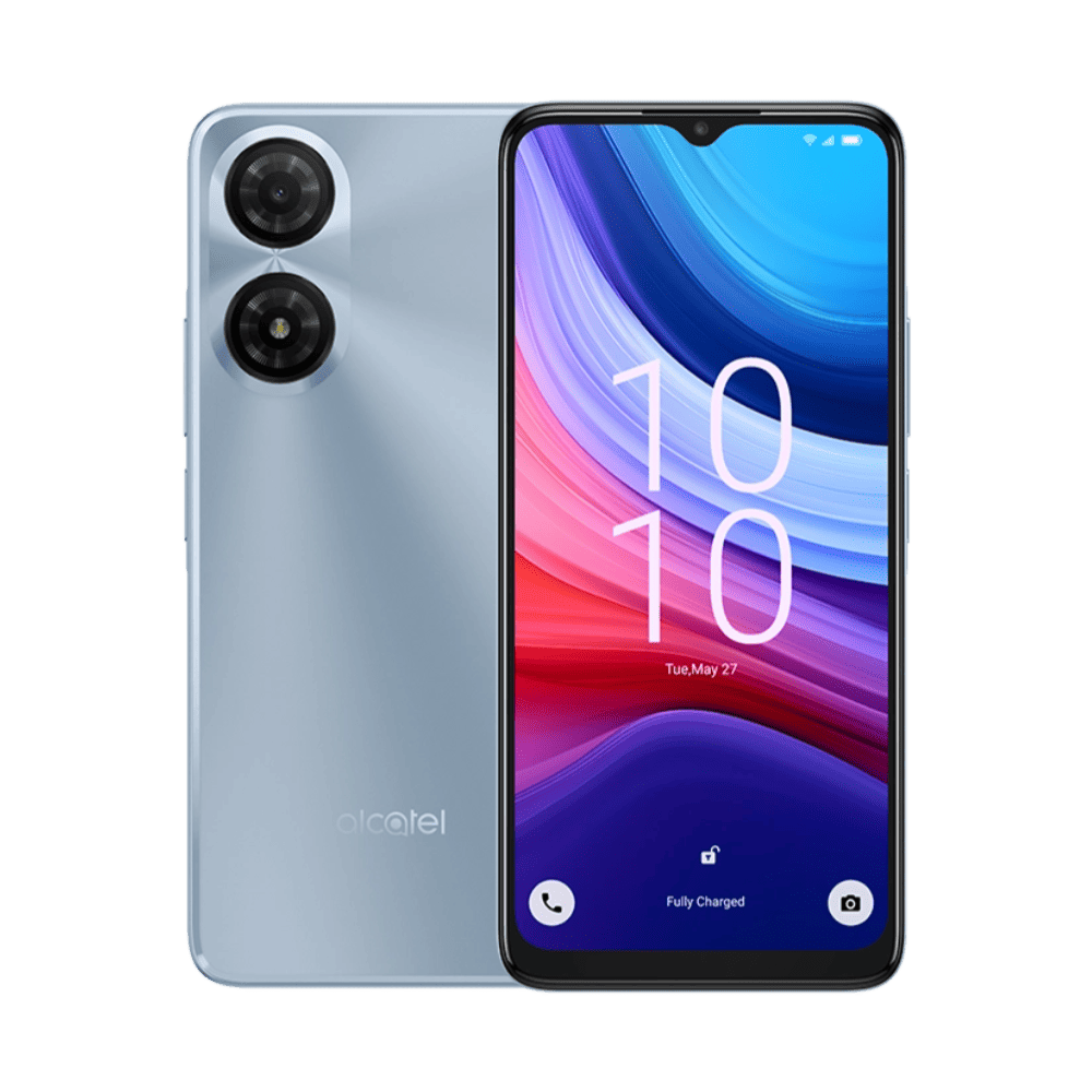 Alcatel A31 Prime — vista frontal y posterior